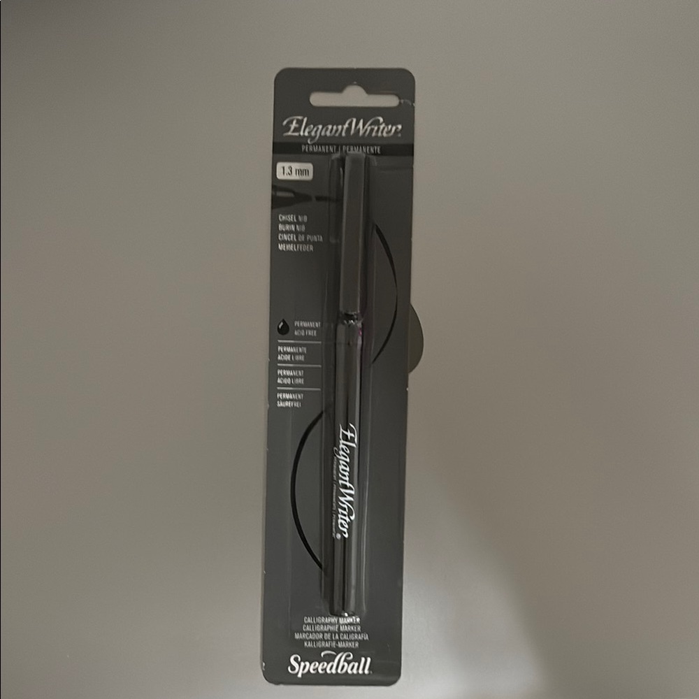 Elegant Writer Black Calligraphy Pen